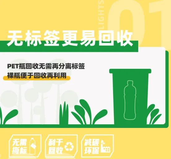 康师傅 裸瓶无标签 饮品背后,低碳环保已成大势